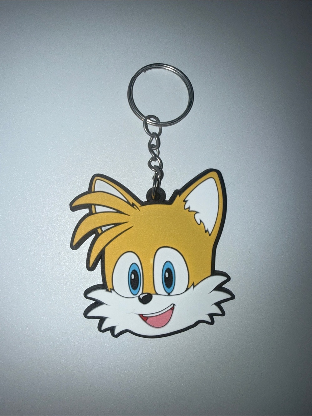Sonic the Hedgehog 3 Tails Rubber Keychain 2024